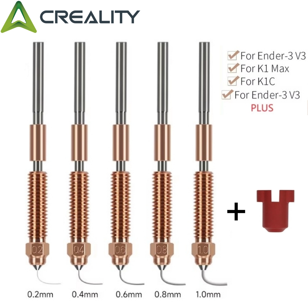 Ender 3 Upgrade Kit - Creality-Kit de boquillas de intercambio rápido