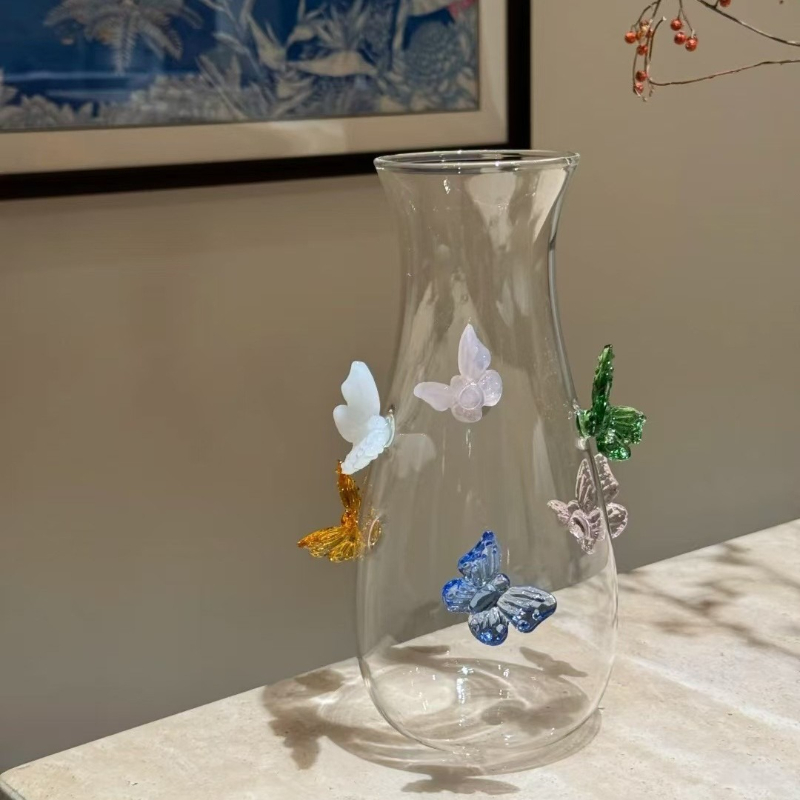 3D Printing Vase - Florero de mariposa 3D creativo, tarro
