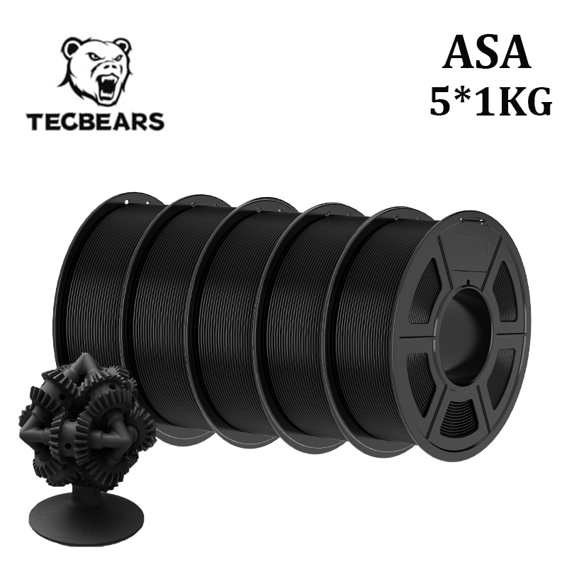 Asa Filament Outdoor - Filamento para Impresora 3D TECBEARS ASA,