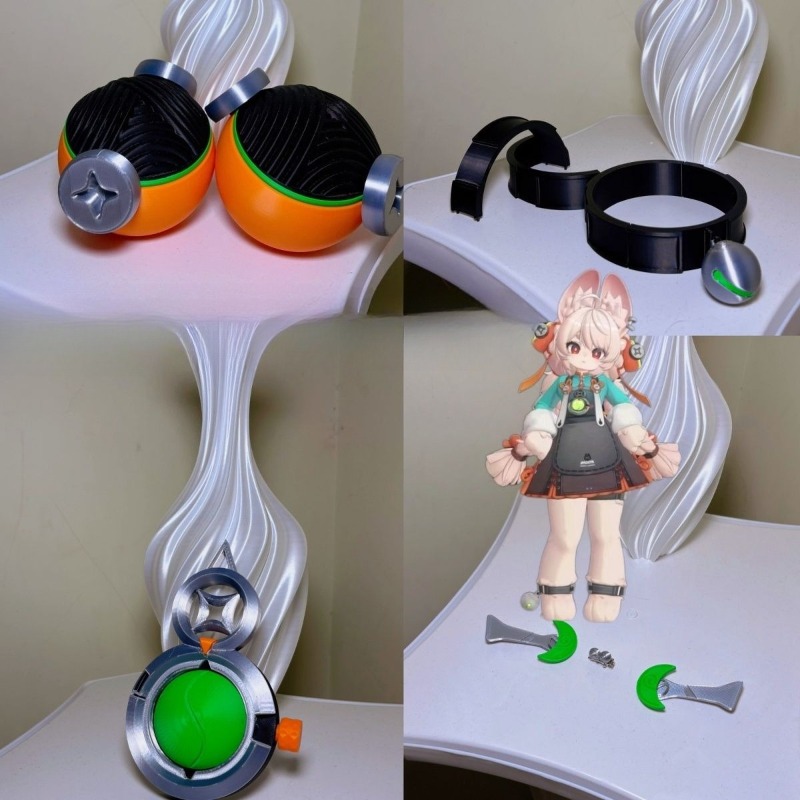 3D Printing Zone - Zhao-Juego de Cosplay Zenless Zone Zero