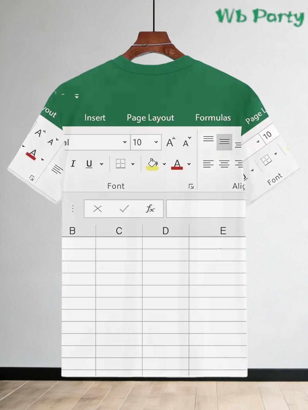3D Printing Design Software - Camiseta informal Excel para Hombre, diseño