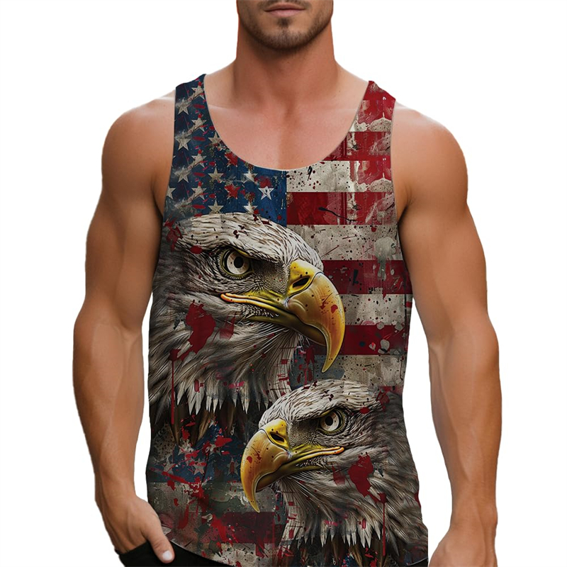 3D Printing Eagle - 2025 Camisetas sin mangas con estampado