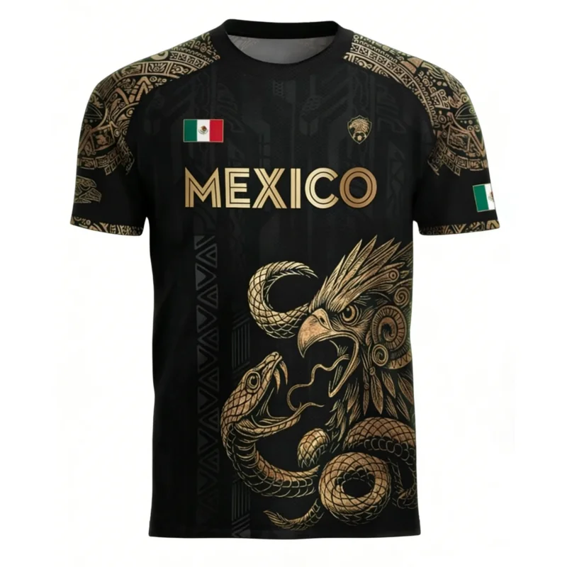 3D Printing Eagle - Camiseta con estampado de la bandera