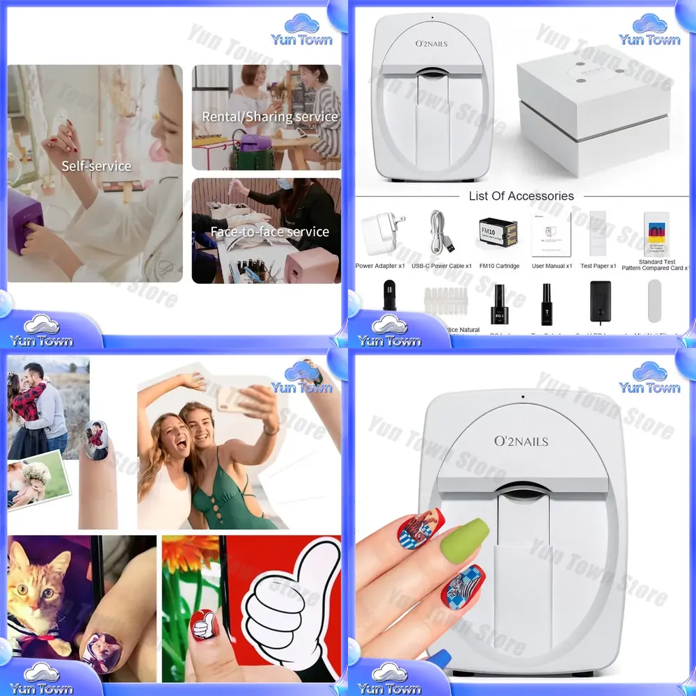 3D Printing Design Software - Impresora de Uñas Portátil con WIFI,