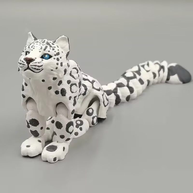 3D Printing Food - Figuras de animales salvajes móviles con