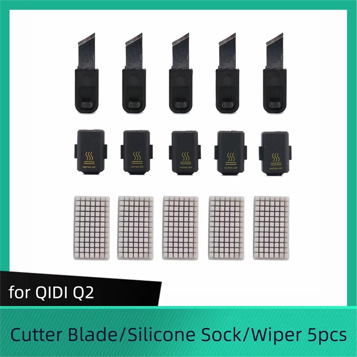 Silicone Sock Hotend - SWXF Para QIDI Q2: Calcetín de