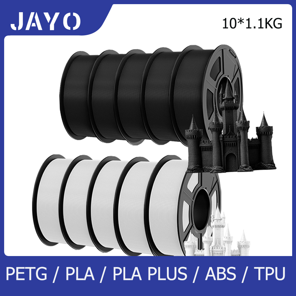 Abs Filament Spool - JAYO PETG/PLA Meta/PLA/PLA PLUS/ABS/TPU 10 rollos