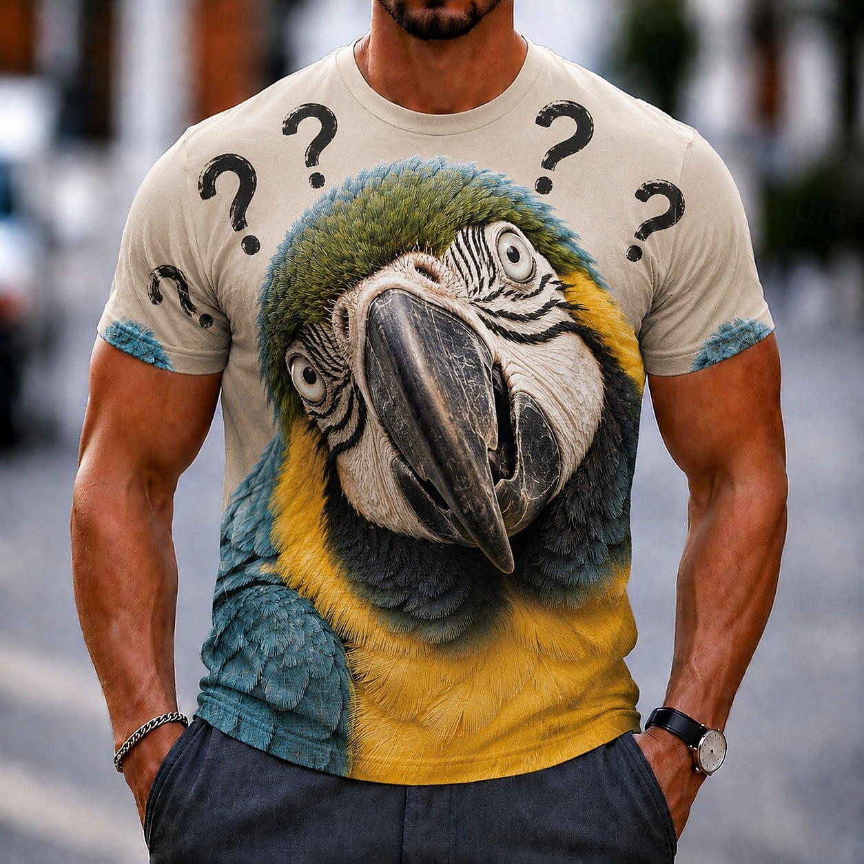 3D Printing Question - Camiseta de Cuello Redondo con Estampado
