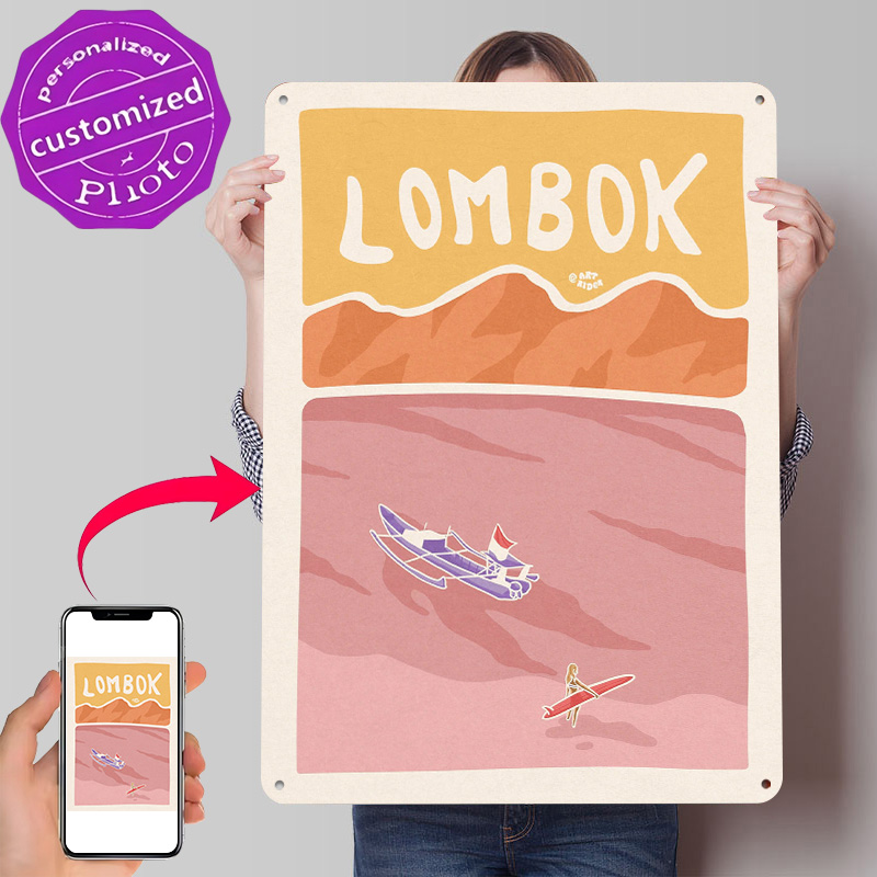 3D Printing Bali - Póster de Surf de Bali Lombok,