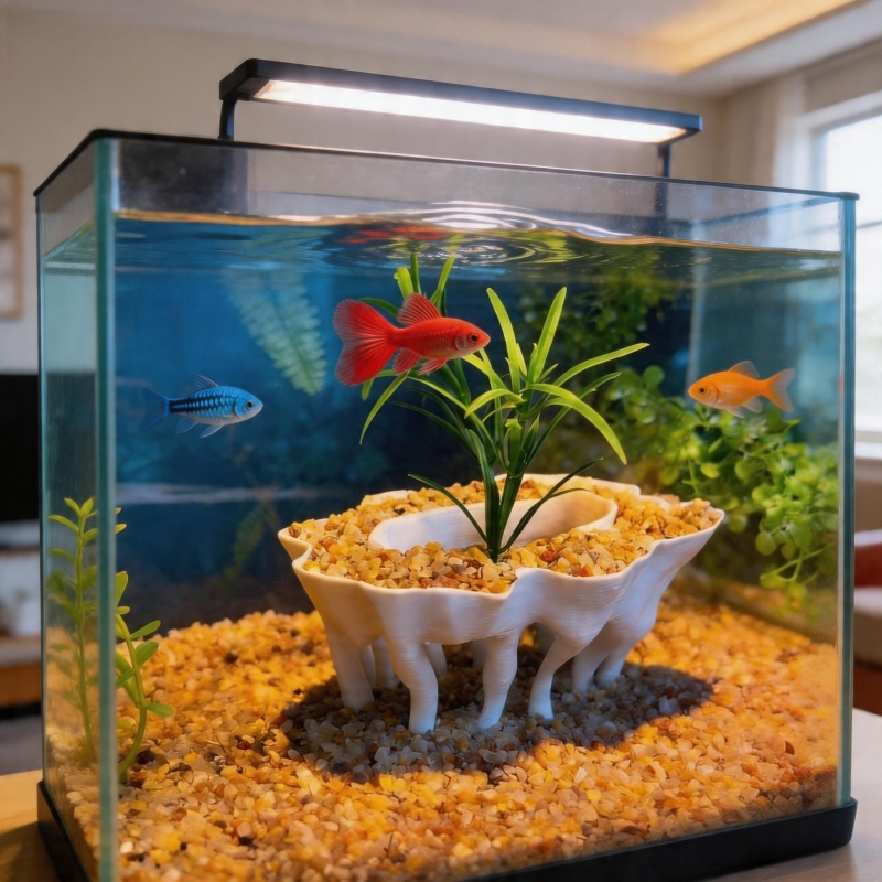 3D Printing Vase - Plantas de acuario impresas en 3D