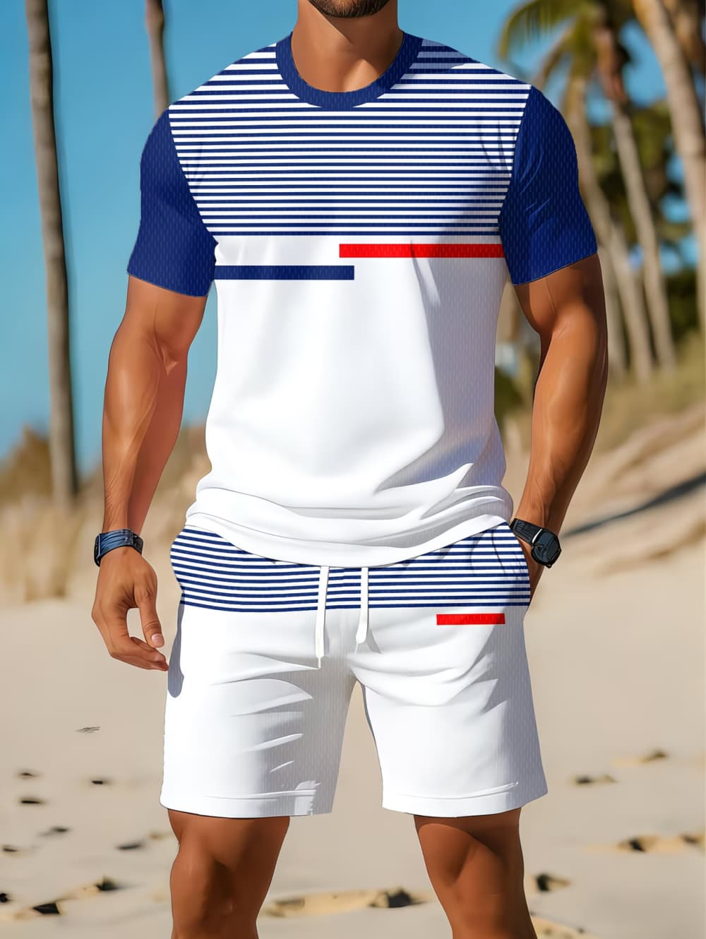 3D Printing Service - Conjunto Casual de Dos Piezas para