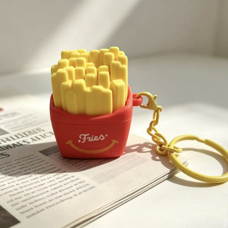 Llavero con Formas de Papas Fr - 3D Printing Food reseña y precio