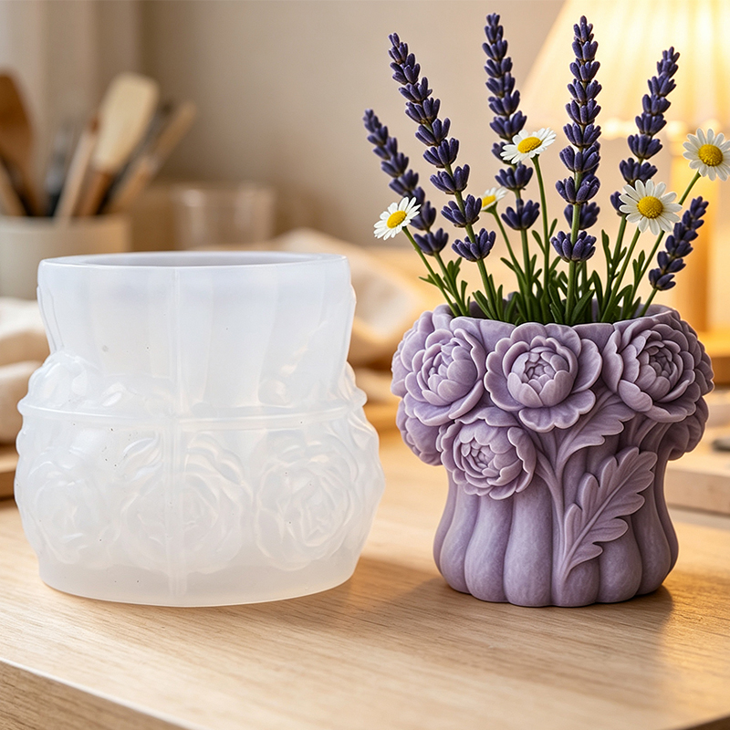 Molde de silicona 3D para flor - 3D Printing Vase reseña y precio