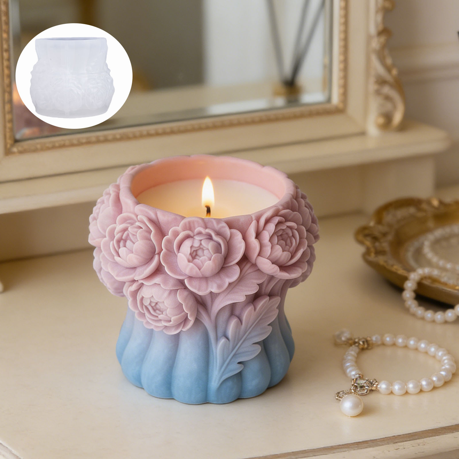Molde de silicona 3D para flor - 3D Printing Vase reseña y precio