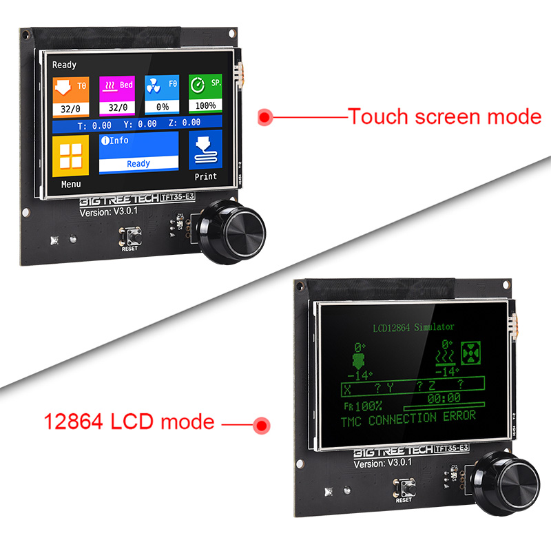 BIGTREETECH TFT35 E3 V3.0 impr - Pei Sheet reseña y precio