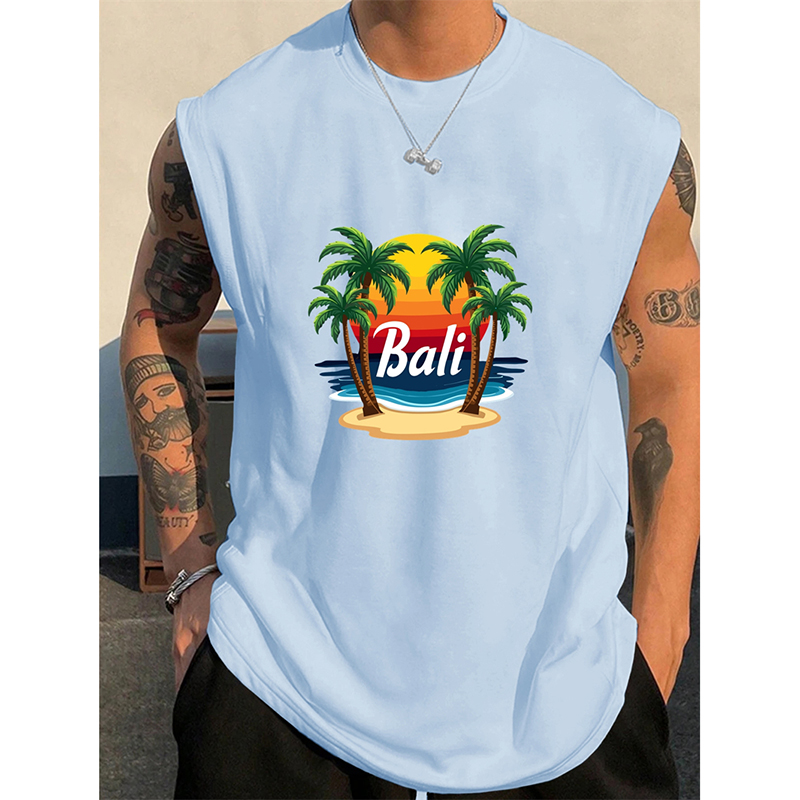 Camiseta sin mangas con estamp - 3D Printing Bali reseña y precio