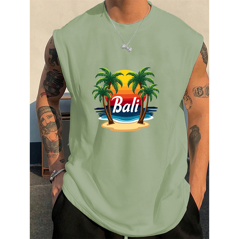 Camiseta sin mangas con estamp - 3D Printing Bali reseña y precio