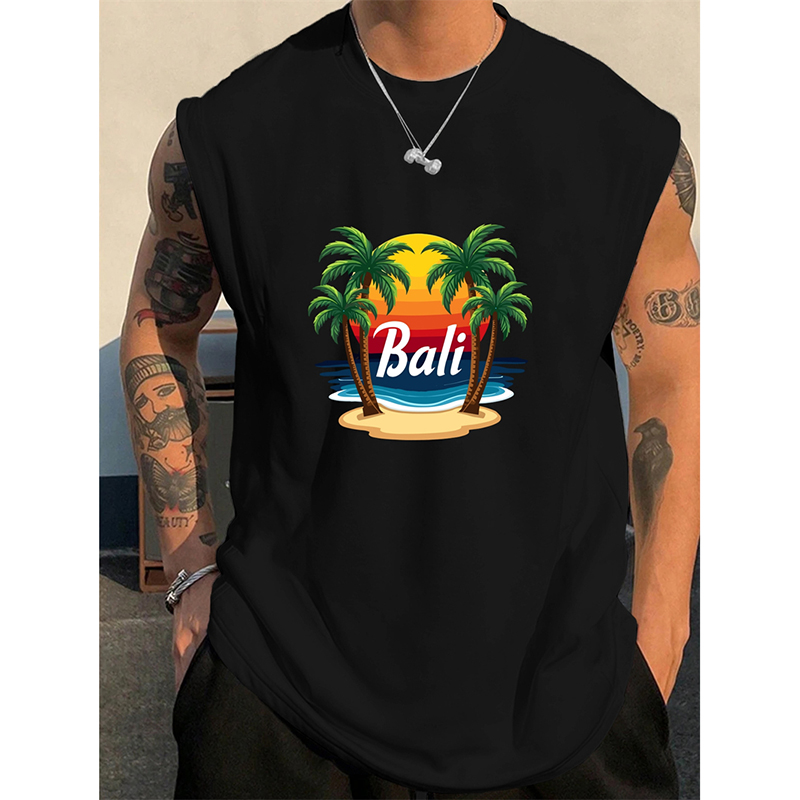 Camiseta sin mangas con estamp - 3D Printing Bali reseña y precio