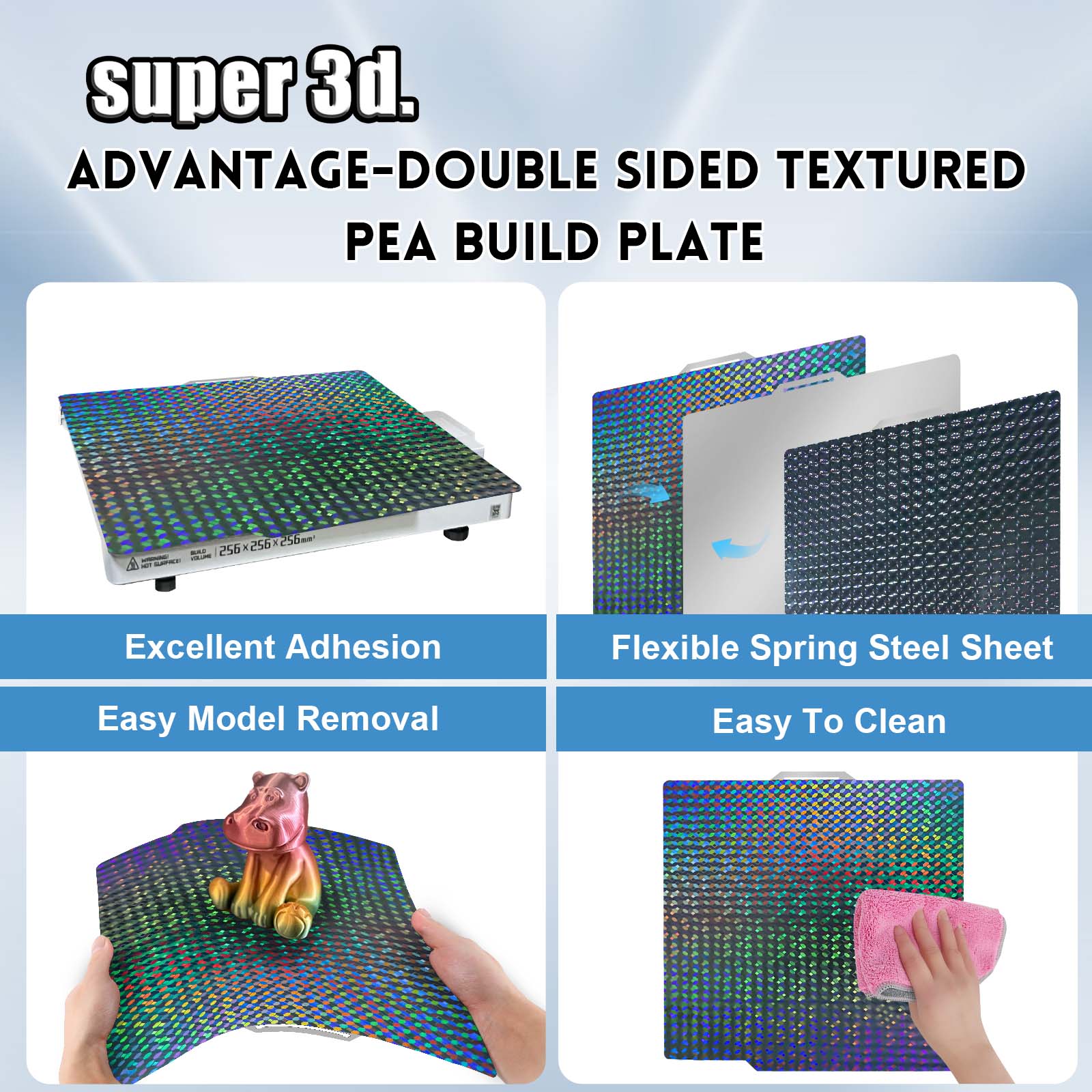 Placa de Construcción P2S PEO  - Pei Sheet reseña y precio