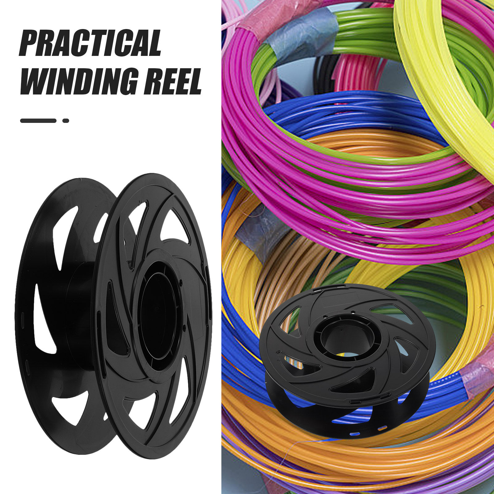 6 Bobinas Reutilizables para F - Abs Filament Spool reseña y precio