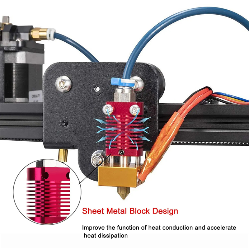 Impresora 3D Ender 3 Metal J-H - Ender 3 Upgrade Kit reseña y precio