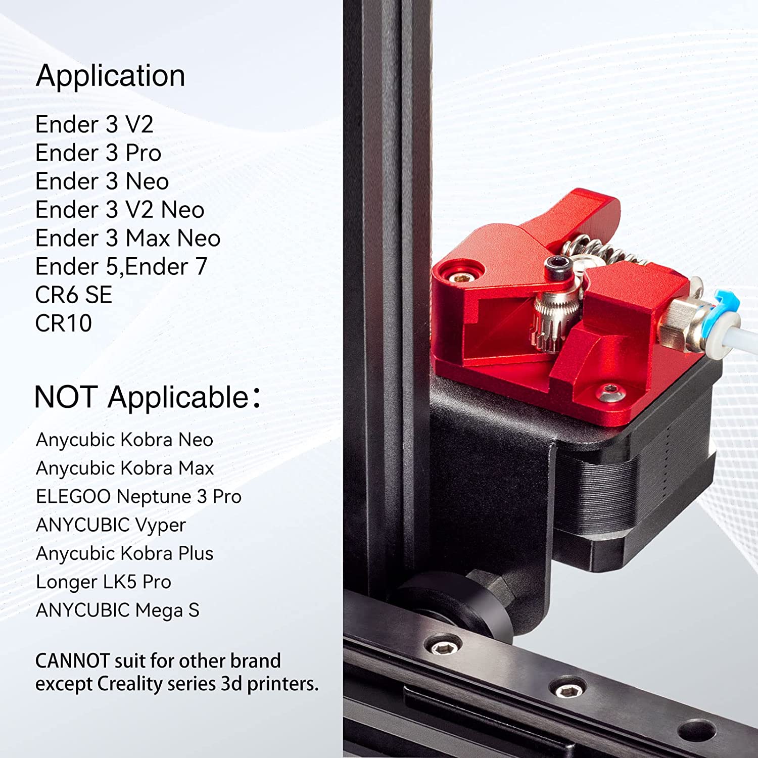 Kit de actualización extrusora - Ender 3 Upgrade Kit reseña y precio