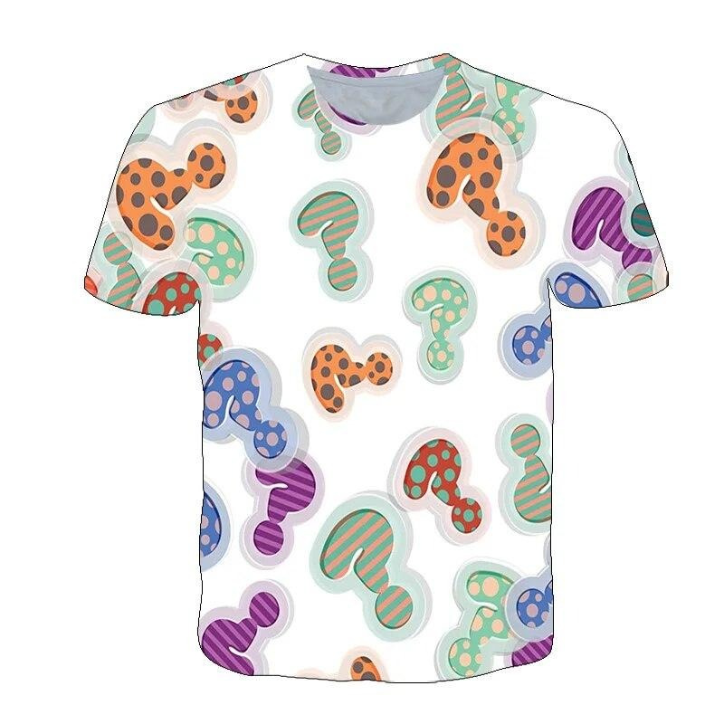 Fun Question Mark T Shirt For  - 3D Printing Question reseña y precio