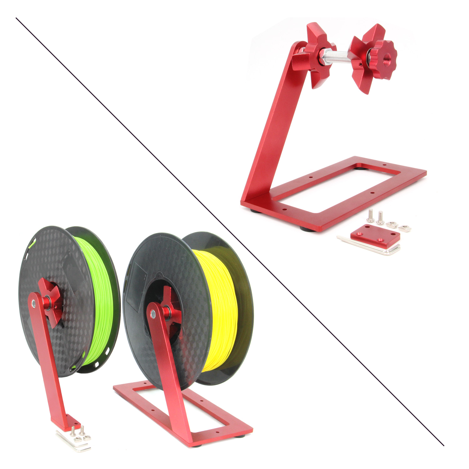 Soporte de filamento de impres - Abs Filament Spool reseña y precio