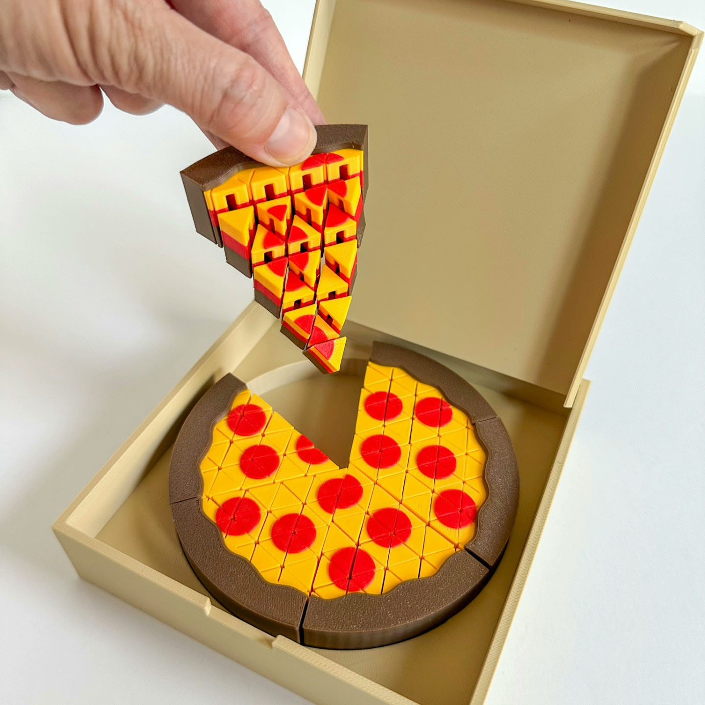 Figura de Pizza Miniatura Impr - 3D Printing Food reseña y precio