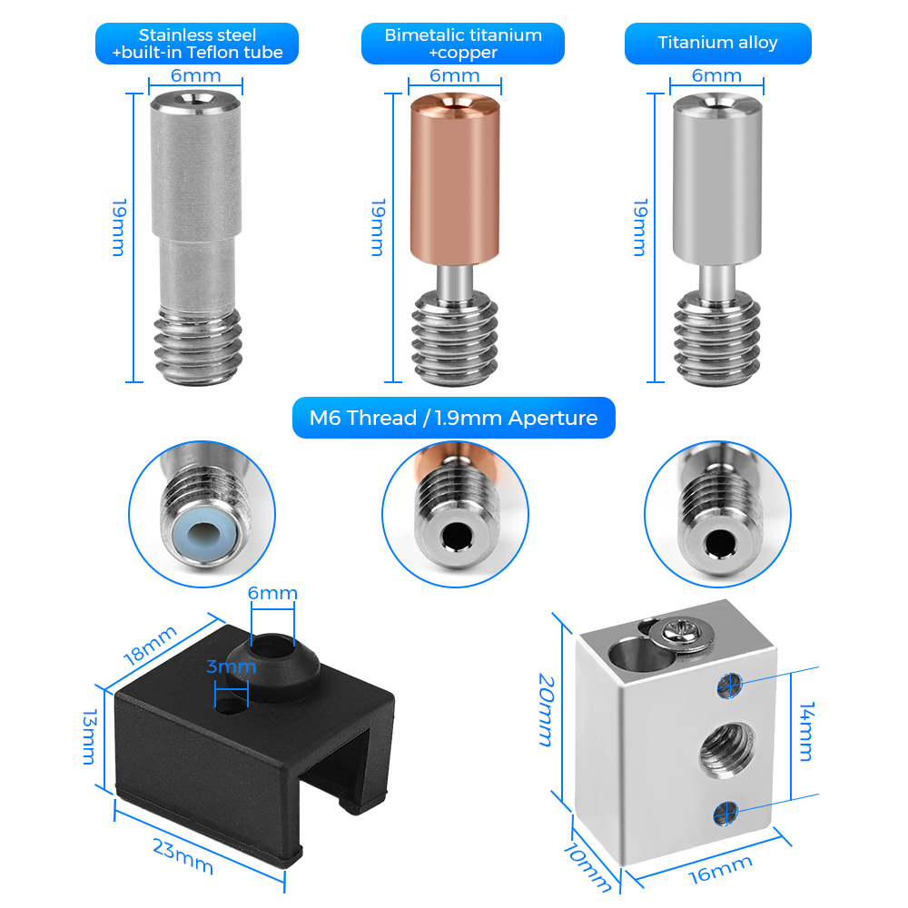 Kit Hotend de actualización 30 - Ender 3 Upgrade Kit reseña y precio