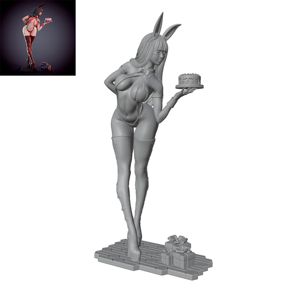 Figura de conejita con temátic - 3D Printing Ultem reseña y precio