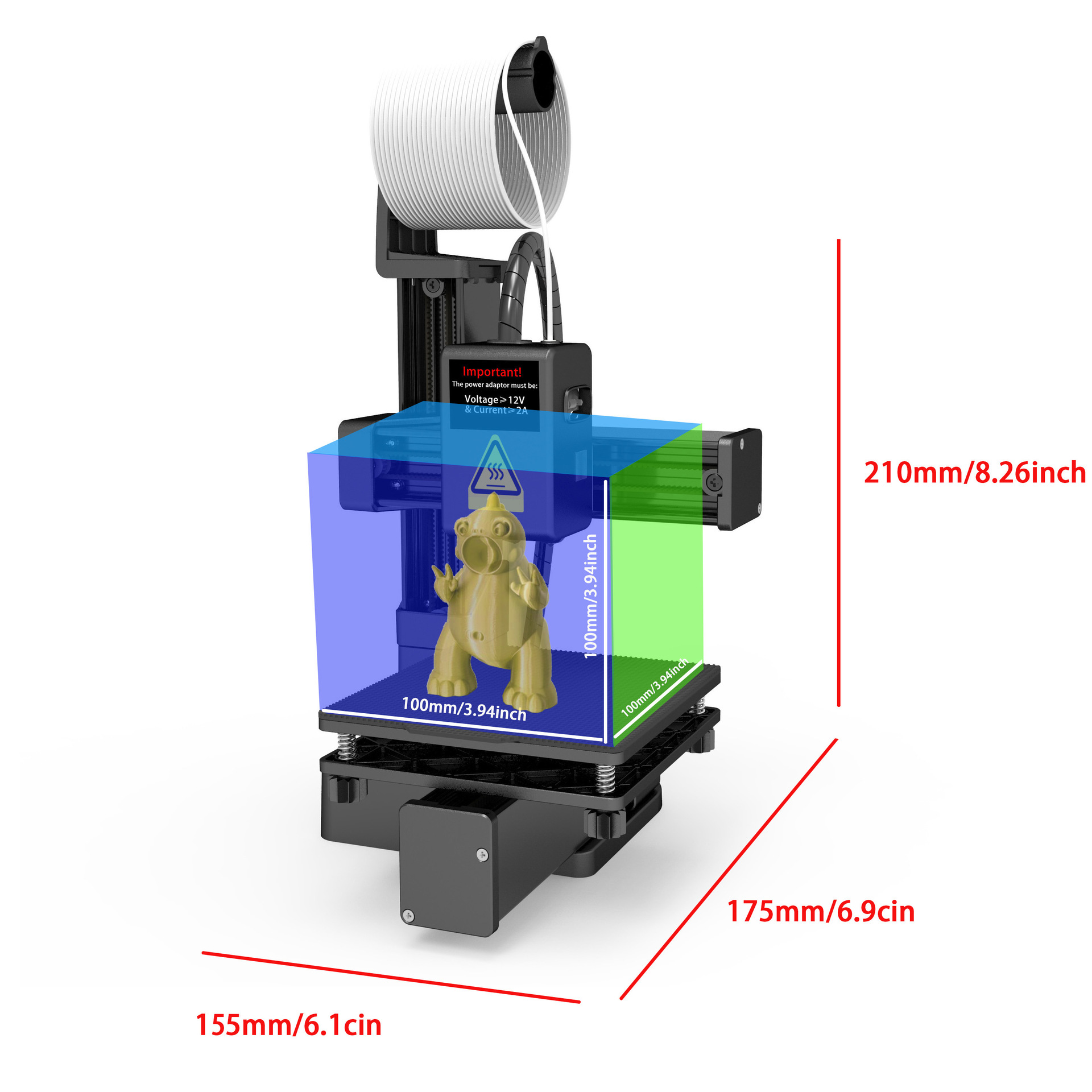 Impresora 3D K10 de Nivel Bási - 3D Printing Design Software reseña y precio