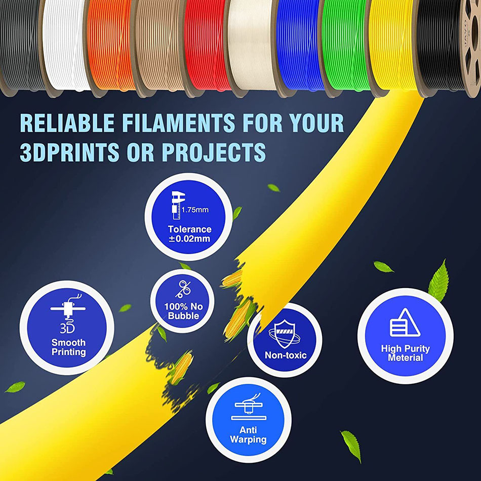 JAYO-filamento PLA Meta/ABS/ P - Abs Filament Spool reseña y precio
