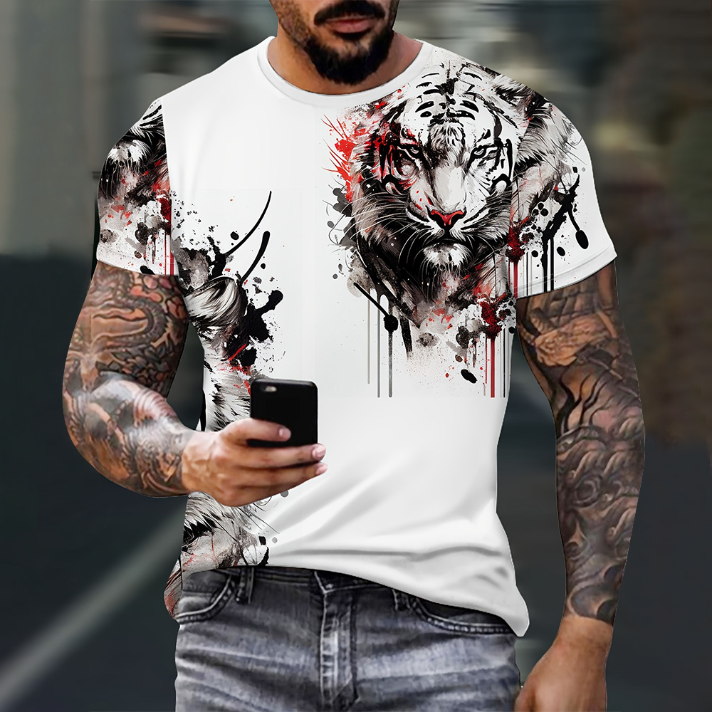 Camiseta deportiva con estampa - 3D Printing Eagle reseña y precio