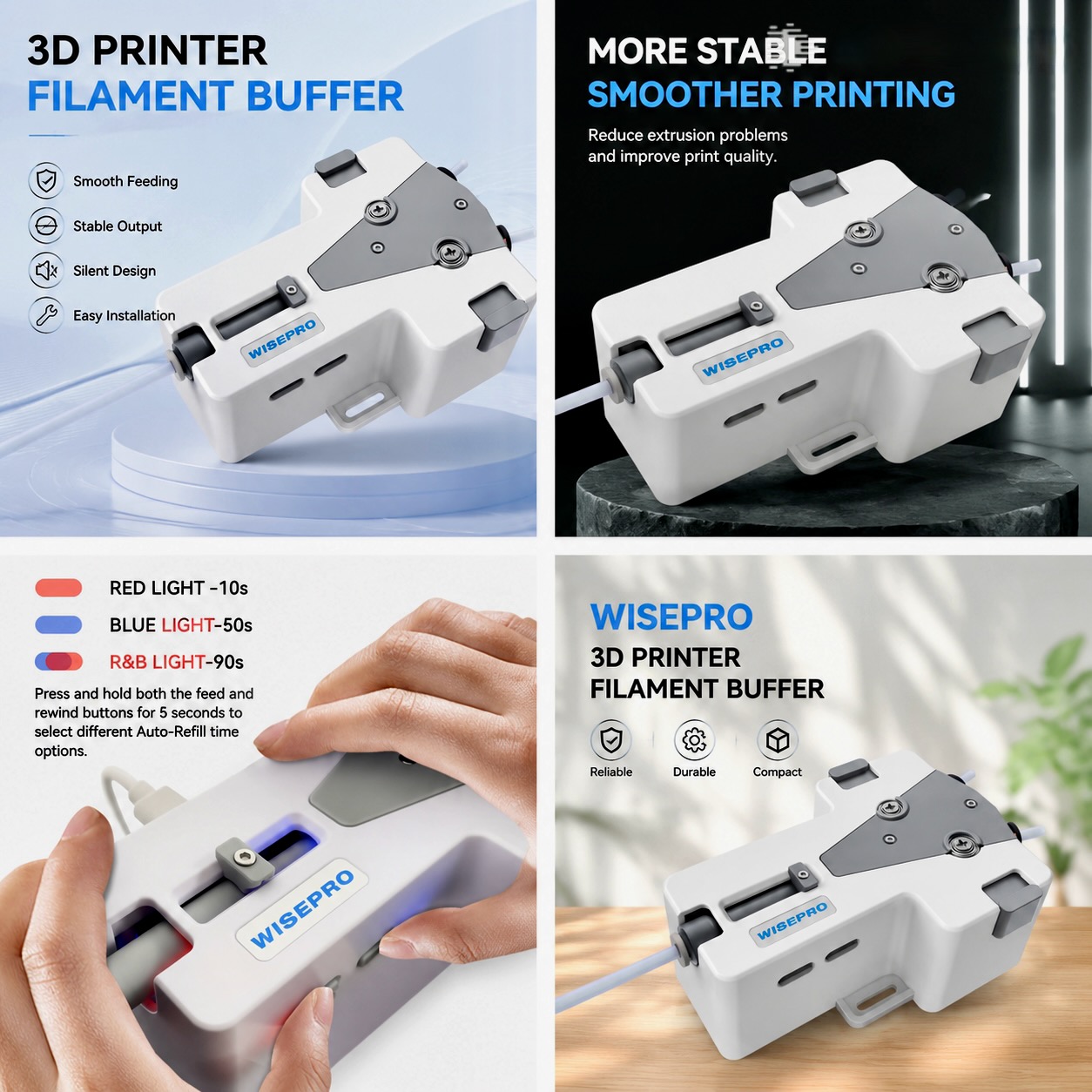 Filamento para Impresora 3D WI - Abs Filament Spool reseña y precio