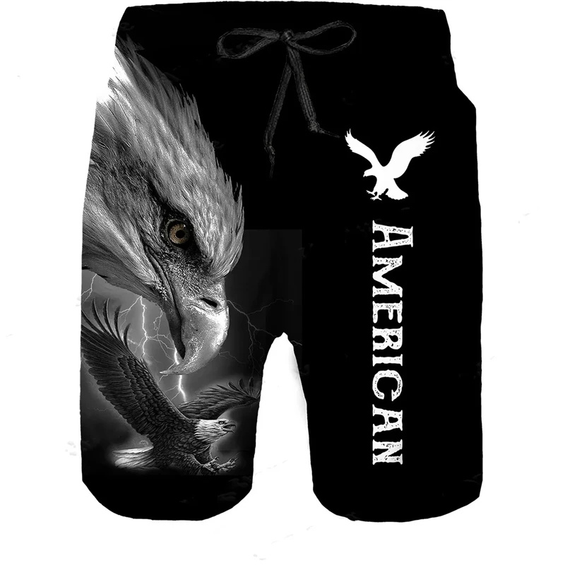 Pantalones cortos con estampad - 3D Printing Eagle reseña y precio