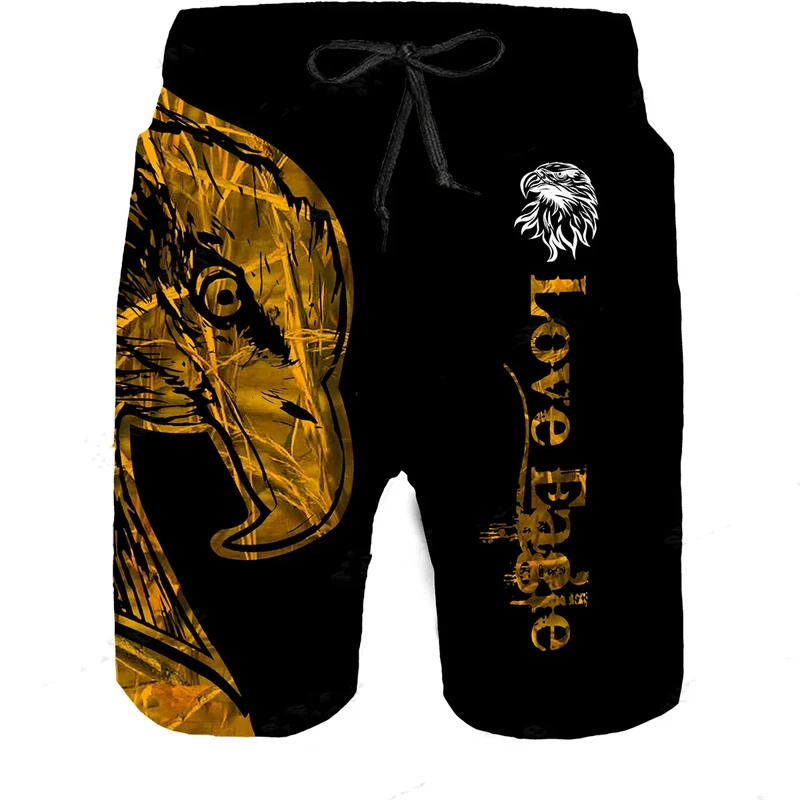 Pantalones cortos con estampad - 3D Printing Eagle reseña y precio