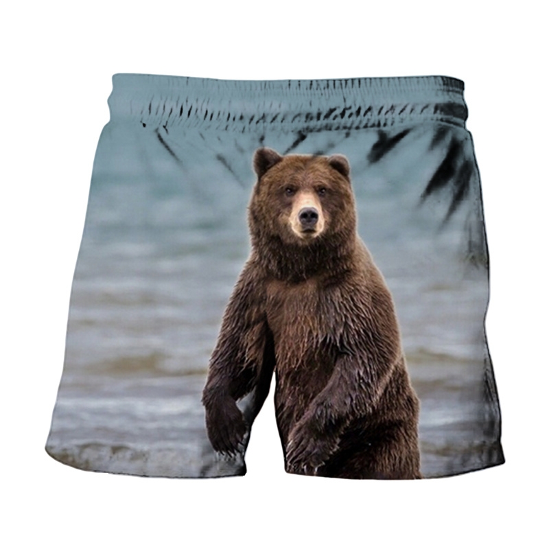 Pantalones cortos de playa con - 3D Printing Eagle reseña y precio