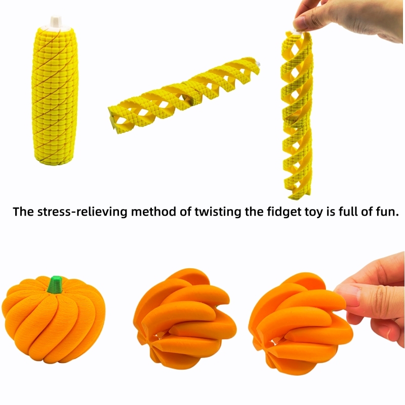 Serie de Juguetes Antiestrés d - 3D Printing Food reseña y precio